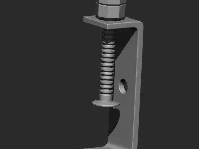 Clamps IMM OBJ STL Brush Pack 11 in One 3D model