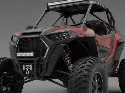 Off Road UTV Side by Side Utility Vehicle 3D model