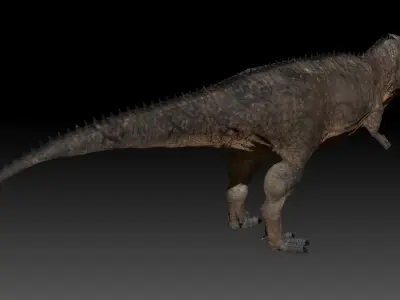 HYBRID Giganotosaurus Sculpt Model 3D model