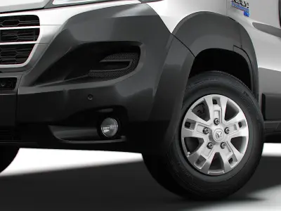 Ram ProMaster EV Cargo Van L1H1 2024 3D model