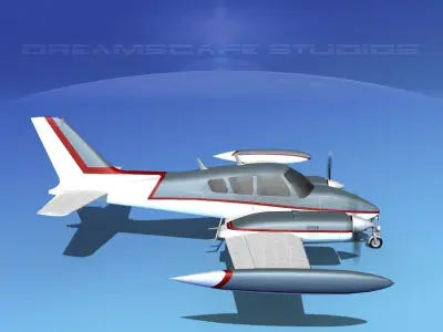 Cessna 320 Skyknight V11 3D model