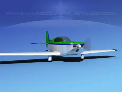 Ken Rand KR-2 V08 3D model