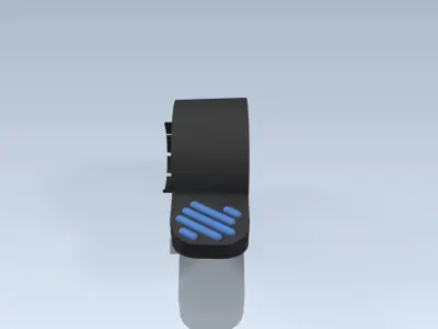 Finger Speed Dial Throttle Accelerator for Xiaomi scooter 3D model