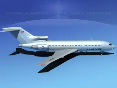 Boeing C-22A USAF 5 3D model