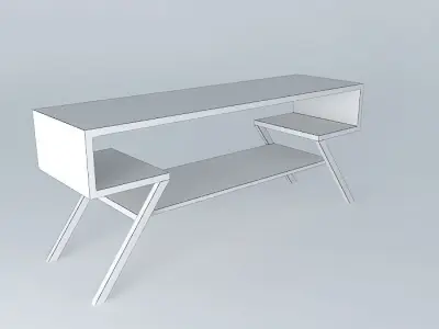 TV table Free 3D model purchase