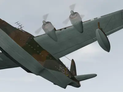 Short Sunderland Mk-2 3D model