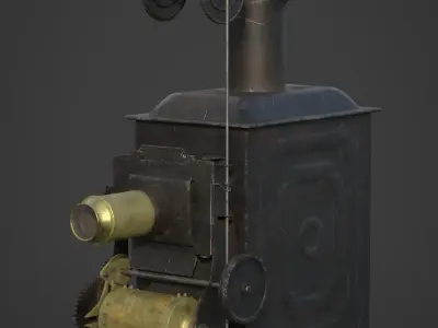 Old Projector 3D model