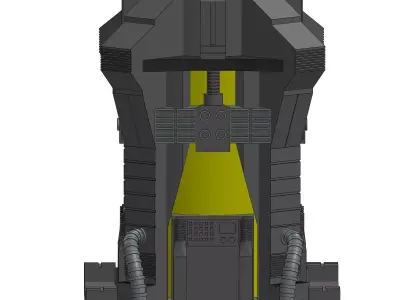 Snoke Clone Tank Diorama 3D print model