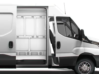 Iveco Daily Van L4H2 HQ Interior 2025 3D model