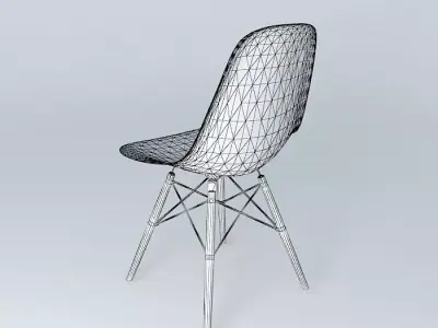 Eames DSW Free 3D model