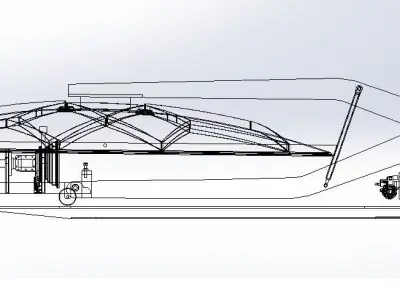 Hummer H2 with Radar Free 3D model