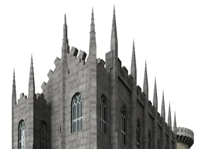 Dublin Castle 3D model