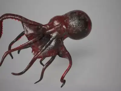 KRAKEN octopus 3D model