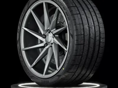 Pirelli PZ4 275 40 ZR21 107Y 3D model
