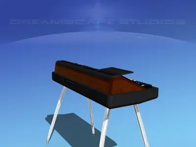 Yamaha cs80 3D model