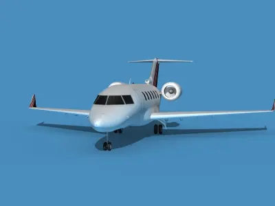 Bombardier CL-604 Challenger V03 3D model