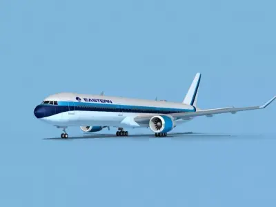 Boeing 767-400 Eastern Airlines 2 3D model