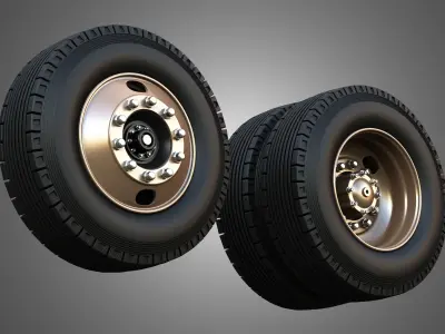 Markos Special Wheels and Tires MSWT -2 3D model