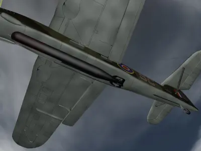 Fairey Barracuda Mk-2 3D model