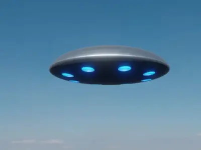 Saucer Concept 5 Free 3D model