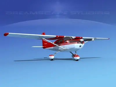 Cessna 175 Skylark V03 3D model