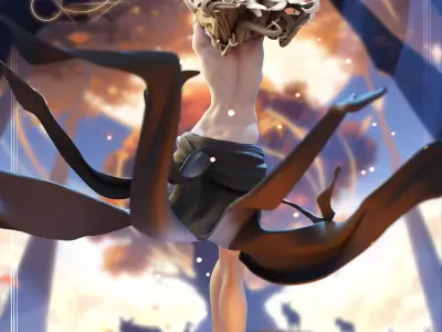 Queen Marika from Elden Ring Commercial Package 3D print model