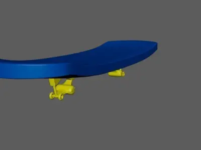 Skate Board 3D model