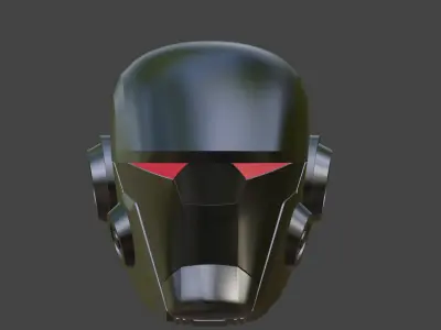 Darak Helmet from Void Rivals - STL 3D print model