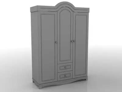 baby room furniture 3D model purchase