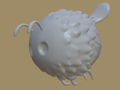 Hollow Knight Hive Guardian 3D model