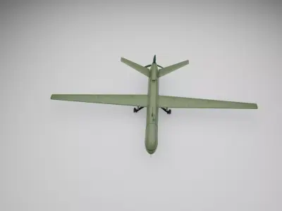 Military Drone 3D Model - High Quality Game Ready Detailed 3D model