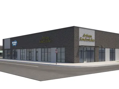 Retail-144 Retail Stores 3D model