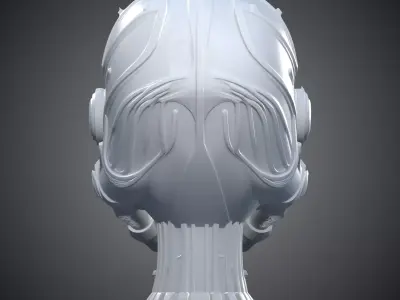 Sci-Fi Stormtrooper Inspired Helmet Bust PM-452 3D print model