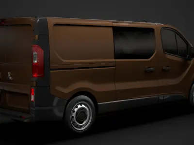 Mitsubishi Express Combi LWB 2020 3D model