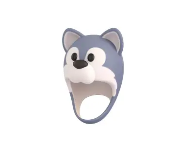 Prop075 Wolf Hat 3D model