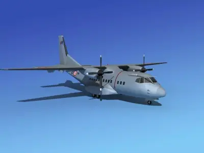 Casa CN-235 France 1 3D model