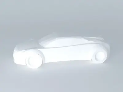 Car NEG NB Shooting brake template Free 3D model