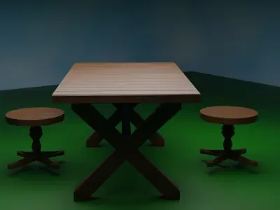 Tabel Chair 3D model