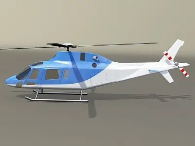 Agusta Westland aw119 Koala helicopter 3D model