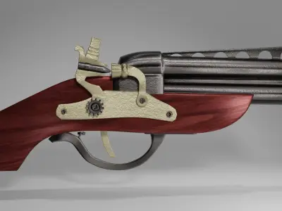 Pocket Musket 3D model