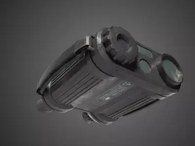 Military Binoculars Low-poly 3D model purchase