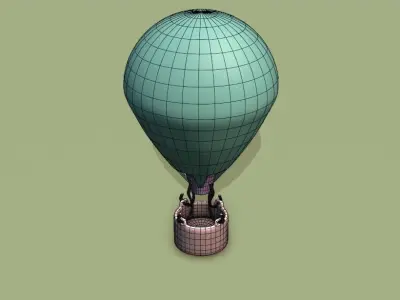 Air Baloon 3D model