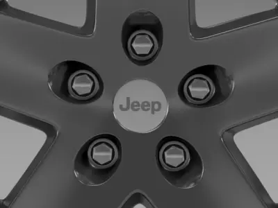 Jeep Wrangler Rubicon rim 3D model