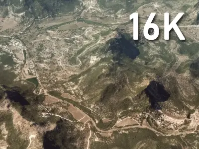 Large Terrain 3D model