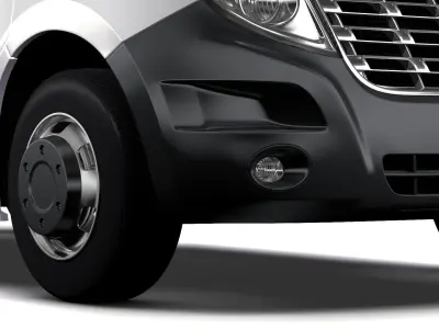 Renault Master L1H2 Van 2017 3D model