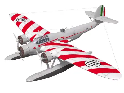 CANT Z506 Airone 3D model