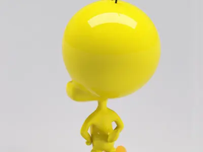 Tweety bird Free 3D model