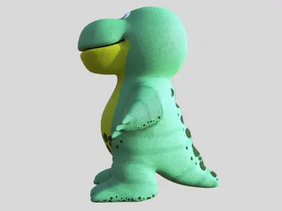 DINOSAUR CARTOON - dinosaurio 3D model