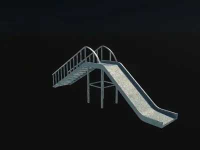 the slide Park Free 3D model