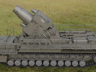 Karl Geraet Low-poly 3D model